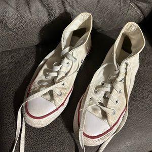 White high top converse